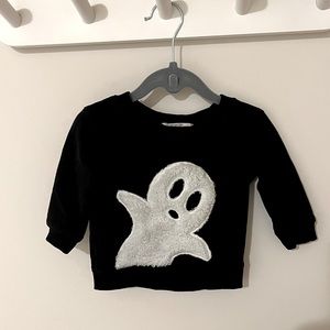 Halloween ghost knit sweater